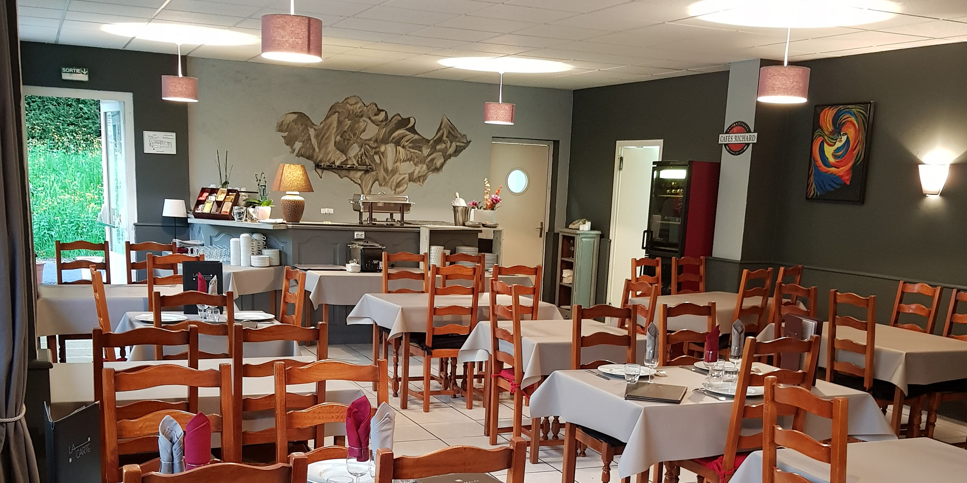 Restaurant hotel le brunet
